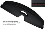 RED STITCH TOP DASH DASHBOARD LEATHER COVER FITS BMW MINI COOPER R56 07-14