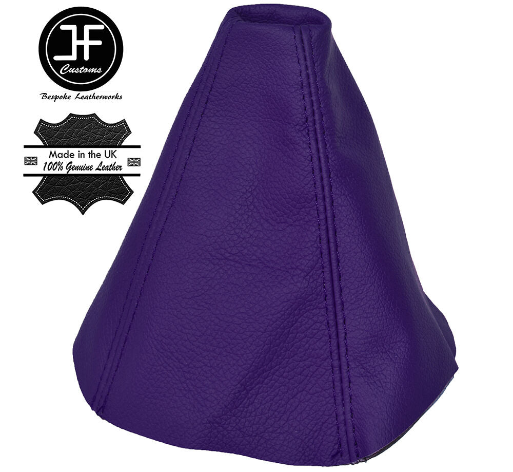 PURPLE LEATHER MANUAL GEAR GAITER SHIFT BOOT FITS SEAT IBIZA CORDOBA 1999-2002