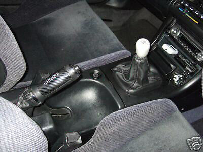 FITS HONDA PRELUDE 92-96 LEATHER GEAR + HANDBRAKE GAITER CUSTOM NEW MADE IN UK