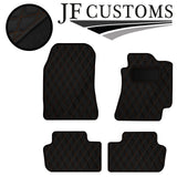 TAN DIAMOND STITCH VINYL 4X TAILORED FLOOR CARPETS FOR LEXUS IS300 01-05  JF1