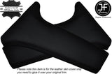 BLACK STITCH 2X LOWER B PILLAR LEATHER COVERS FITS HONDA CIVIC COUPE 1996-2000