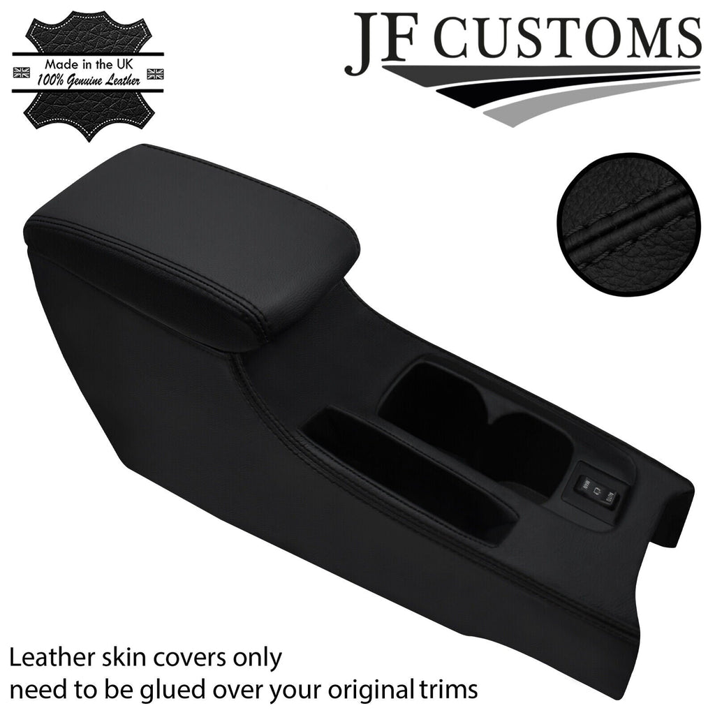 BLACK STITCH CENTRE CONSOLE + ARMREST COVERS FOR MITSUBISHI EVO MR 8 9 03-07