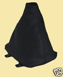 FITS SEAT TOLEDO MK2 GENUINE LEATHER BLACK GEAR GAITER NEW CUSTOM NEW MADE IN UK