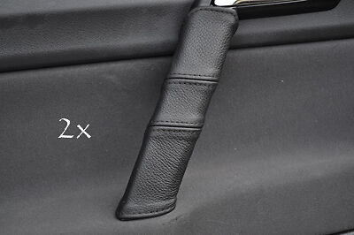 FITS VW POLO 9N / 9N2 02-2009 2 X DOOR HANDLE COVERS black CUSTOM NEW MADE IN UK