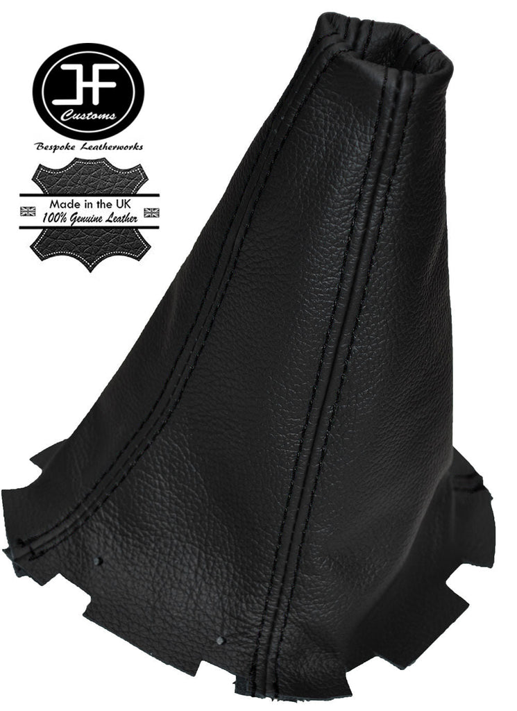BLACK STITCH LEATHER 5 SPEED MANUAL GEAR GAITER FITS SUBARU IMPREZA WRX 01-05