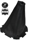 BLACK STITCH LEATHER 5 SPEED MANUAL GEAR GAITER FITS SUBARU IMPREZA WRX 01-05