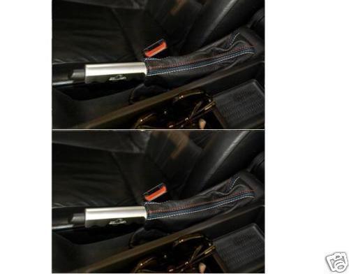 FITS BMW E36 E46 HANDBRAKE GAITOR LEATHER TRI STITCH 1991-2005 CUSTOM NEW