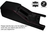RED STITCH CENTRE CONSOLE & ARMREST LEATHER COVERS FITS LOTUS ELAN M100 89-95
