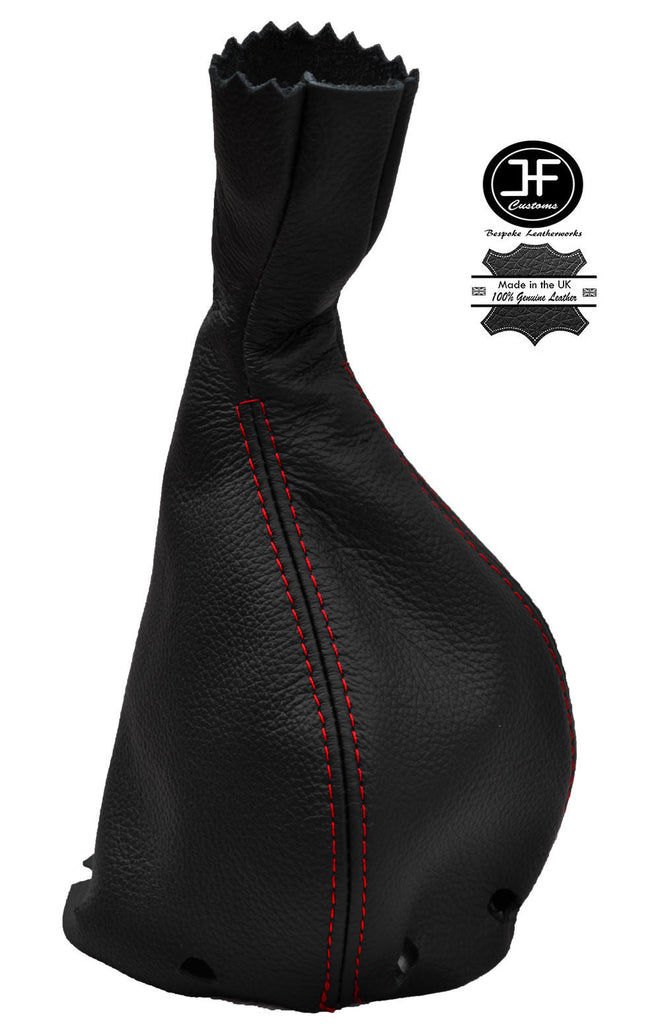 RED STITCH FITS MERCEDES W202 S202 C CLASS 5 SPEED GAITER & GEAR KNOB COVER