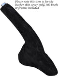 BLACK STITCH SUEDE HANDBRAKE COVER FITS HONDA CIVIC SE SE-T ES-T EX EX GT 2012+