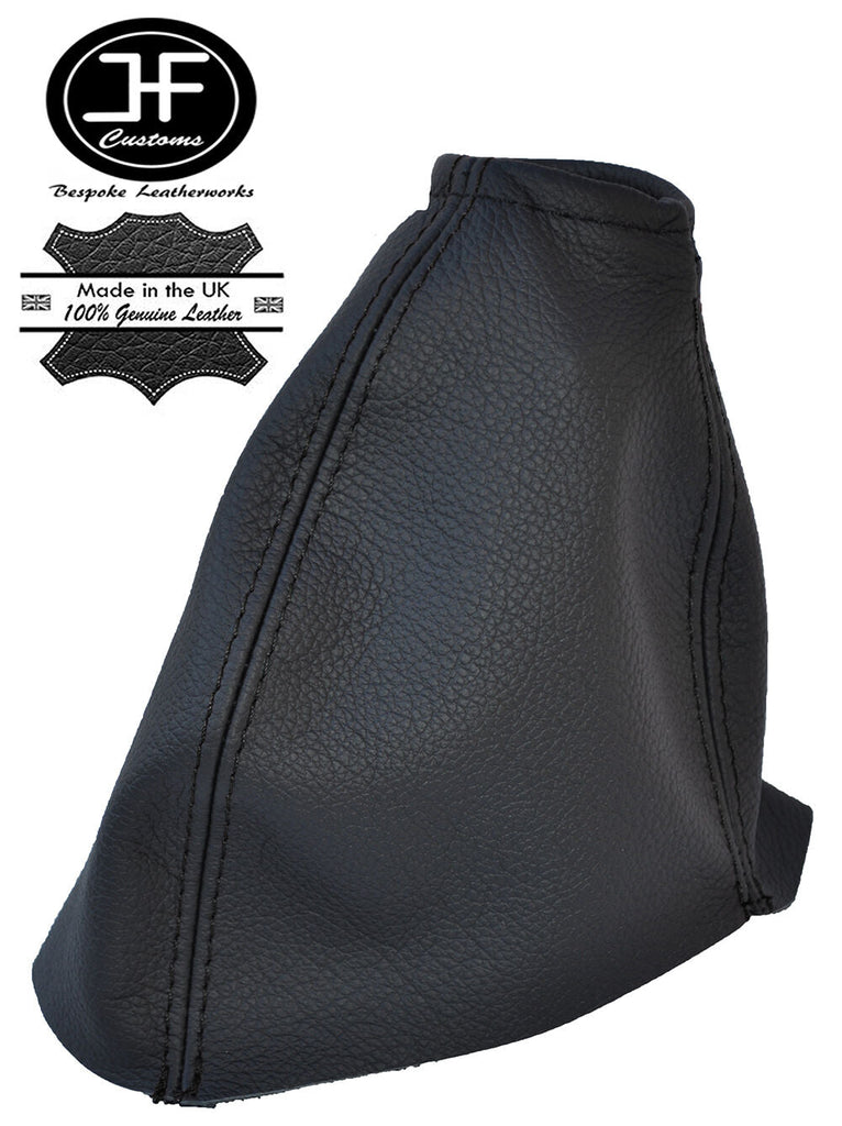 BLACK STITCH MANUAL LEATHER GEAR GAITER FITS VW VOLKSWAGEN CRAFTER LT3 06-15