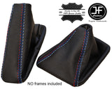 TRI CROSS STITCH LEATHER GEAR & HANDBRAKE FITS BMW 5 SERIES  E39 1995-2003