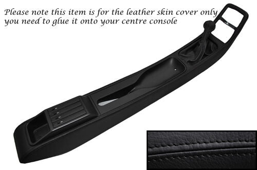 BLACK STITCH CENTRE CONSOLE TUNNEL COVER+GAITER FITS PORSCHE 911 964 & 993