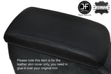 BLACK STITCH LEATHER ARMREST LID SKIN COVER FITS TOYOTA JZX90 CHASER 1992-1996