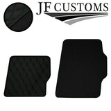 D GREEN DIAMOND VINYL 2X TAILORED FLOOR CARPETS FOR LOTUS ELISE S2 01-11