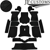 BLACK DIAMOND VINYL FULL CARPET KIT FOR TRIUMPH SPITFIRE MK2 MK3 MK4 1500 65-80