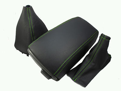 FITS VOLVO S70 V70 C70 850 GAITERS +ARMREST COVER L GREEN ST CUSTOM NEW