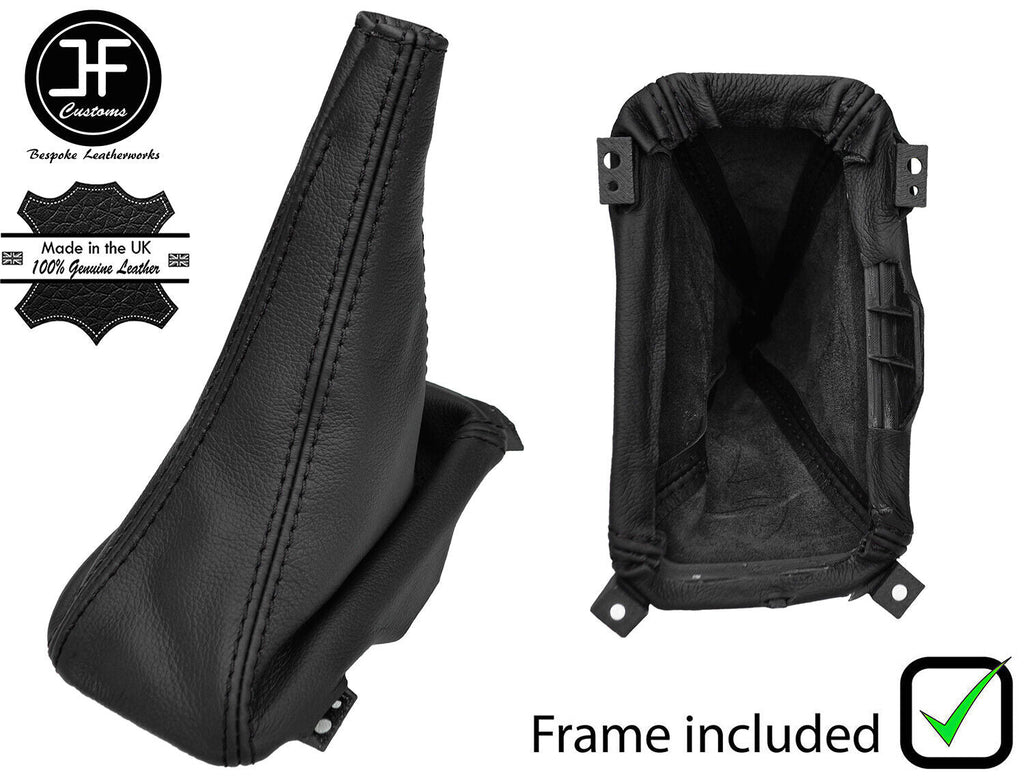 BLACK STITCH LEATHER GEAR +PLASTIC FRAME FOR MITSUBISHI SHOGUN PININ 00-05