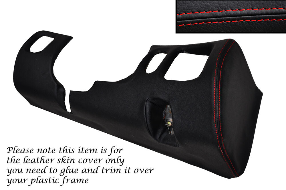 RED STITCH DRIVER LOWER DASH TRIM SKIN COVER FITS MITSUBISHI GTO 3000GT 92-99