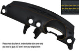 YELLOW STITCH DASH DASHBOARD LEATHER SKIN COVER FITS AUDI A3 8P 03-12 CUSTOM NEW