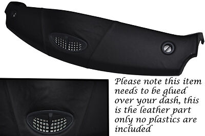 BLACK STITCH FITS BMW MINI ONE COOPER S R50 R53 2001-2006 DASH LEATHER COVER