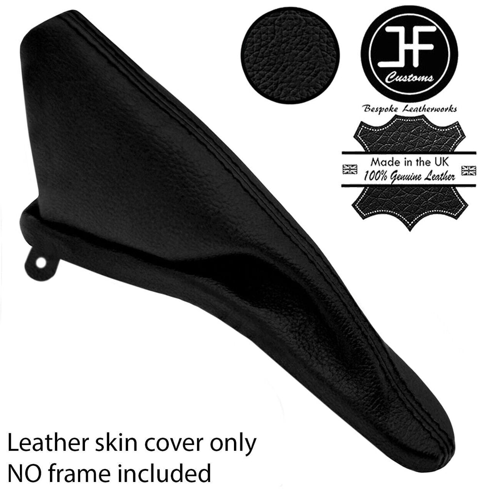 BLACK TOP GRAIN REAL LEATHER HANDBRAKE GAITER FOR BMW MINI R50 R53 2001-2006