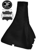 BLACK STITCHING REAL LEATHER GEAR GAITER FITS CHEVROLET LACETTI 2002-2007