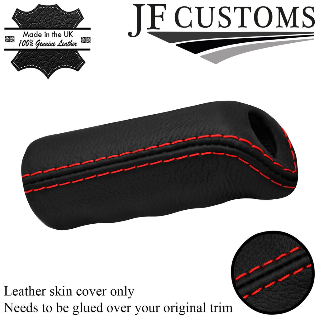 RED STITCH LEATHER HANDBRAKE HANDLE COVER FOR MERCEDES G CLASS W463 03-06
