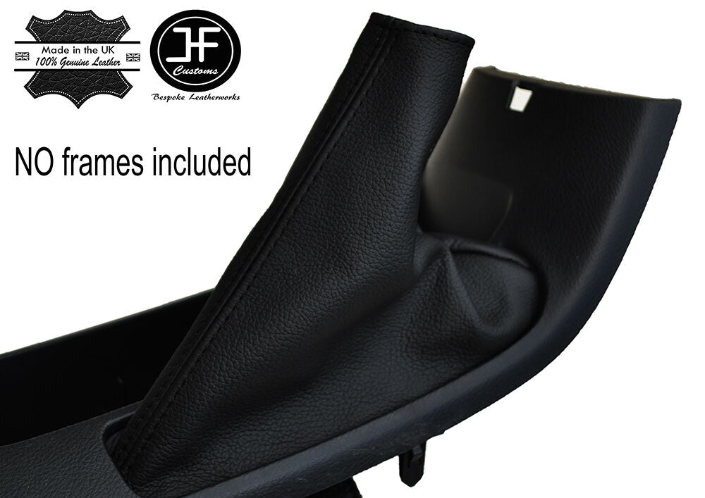 BLACK STITCH LEATHER HANDBRAKE GAITER FITS TOYOTA MATRIX 2009-2014 CUSTOM NEW