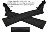 BLACK STITCH FITS VAUXHALL OPEL VX220 VX 220 TURBO SPEEDSTER 2X DOOR SILL COVER