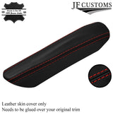 RED STITCH LEATHER HANDBRAKE TRIM COVER FOR SEAT ALHAMBRA 95-06 CUSTOM NEW