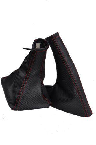 FITS FORD FOCUS/FIESTA/MONDEO/KA/ESCORT/PROBE CARBON red CUSTOM NEW MADE IN UK