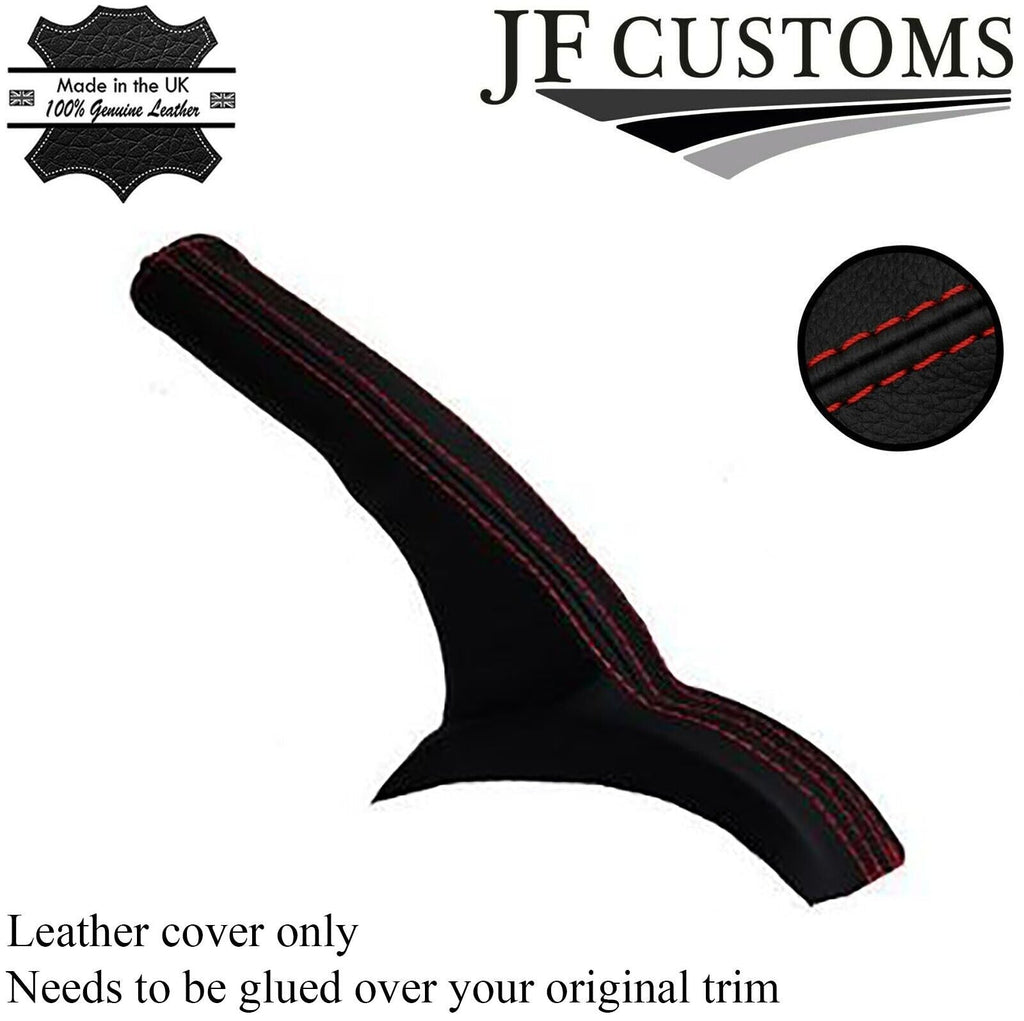 FITS HYUNDAI COUPE 01-2006 HANDBRAKE GAITER red stitch CUSTOM NEW MADE IN UK