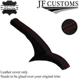 FITS HYUNDAI COUPE 01-2006 HANDBRAKE GAITER red stitch CUSTOM NEW MADE IN UK