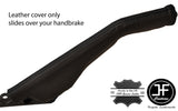 BLACK STITCH LEATHER  HANDBRAKE GAITER FITS MITSUBISHI PAJERO SHOGUN 1991-1998