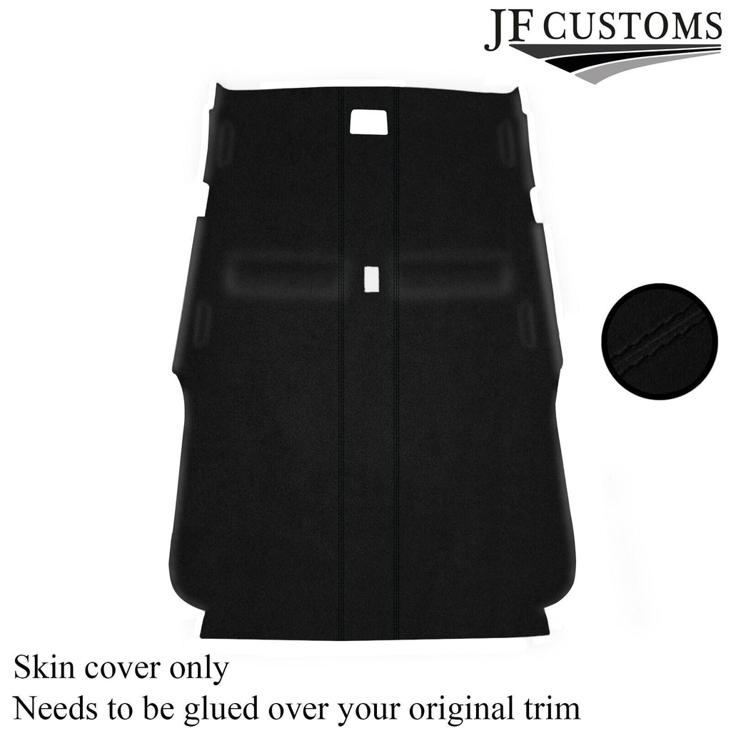 BLACK STITCH LUXE SUEDE HEADLINER COVER FOR LAND ROVER FREELANDER 1 97-06