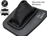 BLACK STITCH CARBON FIBER VINYL AUTO AUTOMATIC GEAR GAITER FOR BMW E46 1999-05