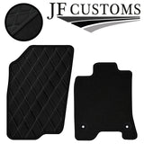 GREY DIAMOND VINYL 4X TAILORED FLOOR CARPET FOR MERCEDES X CLASS 17-20 JF1