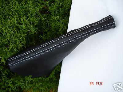 FITS VW GOLF MK4 GENUINE BLACK LEATHER HANDBRAKE GAITER CUSTOM NEW MADE IN UK
