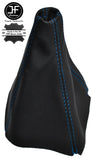 BLUE STITCHING FITS HYUNDAI I10  2007-2014 REAL LEATHER GEAR STICK GAITER