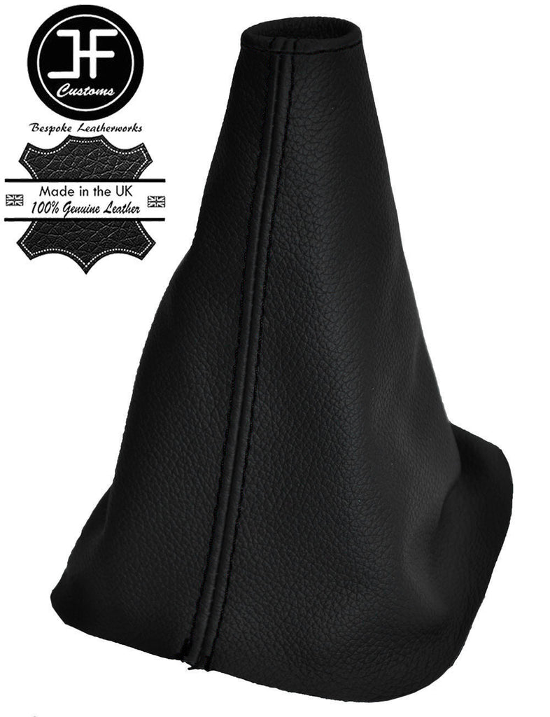 BLACK STITCH REAL LEATHER GEAR GAITER FOR VW GOLF MK1 RABBIT 1974-1983