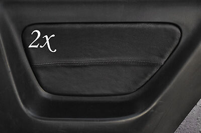 black stitch FITS NISSAN SKYLINE GTS GTR R33 93-98 2X REAR DOOR CARD TRIM COVERS