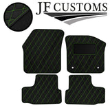 GREEN DIAMOND STITCH VINYL 4X TAILORED FLOOR CARPET FOR SEAT MII 11-21 JF1