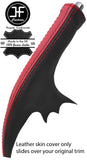 BLACK & RED STRIPE TOP GRAIN LEATHER HANDBRAKE GAITER FITS HONDA S2000 99-09
