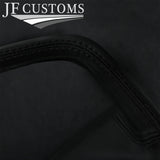 BLACK STITCH LEATHER SPEEDO SURROUND SKIN COVER FITS RANGE ROVER P38 94-02