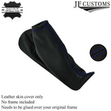 ROYAL BLUE STITCH LEATHER HANDBRAKE GAITER FITS VOLVO XC70 2005-2007 CUSTOM NEW