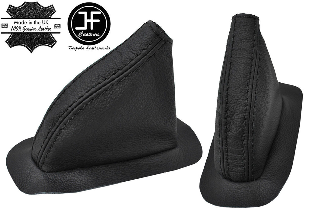 BLACK STITCH OVER RUBBER LEATHER HANDBRAKE GAITER FOR VOLVO AMAZON 122 122S 120