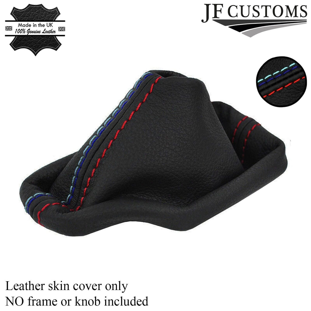 RED & TRI STITCH LEATHER GEAR GAITER COVER FITS BMW Z3 95-02 AUTOMATIC