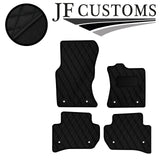 BLACK DIAMOND VINYL 4X TAILORED FLOOR CARPET FOR RANGE ROVER VELAR 17-21 JF1