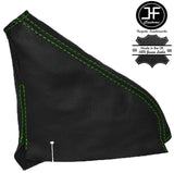 GREEN STITCHING REAL LEATHER HANDBRAKE GAITER FITS HONDA CRX DEL SOL 1992-1997